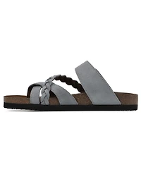 White Mountain Women's Hazy Footbed Sandals
