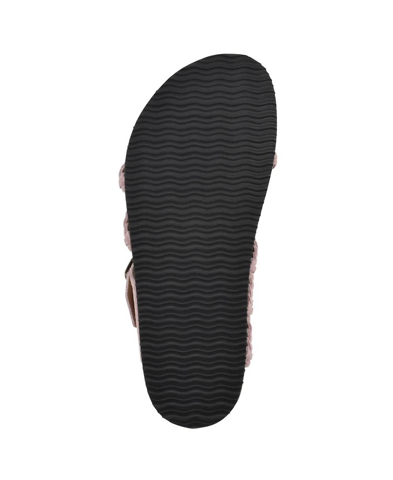 White Mountain Women's Hayleigh Footbed Sandals
