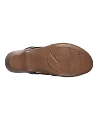 Easy Spirit Women's Chantal Crisscross Low Heel Sandals