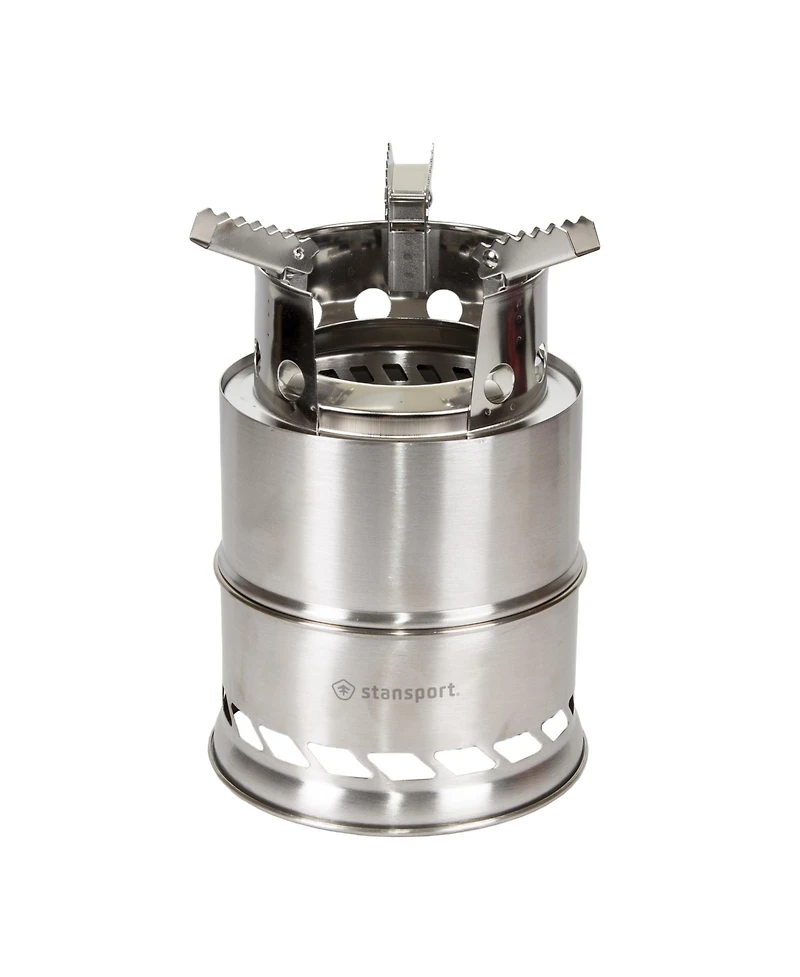 Stansport Stainless Steel Wood Burning Stove