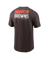 Men's Nike Brown Cleveland Browns Team Incline T-shirt