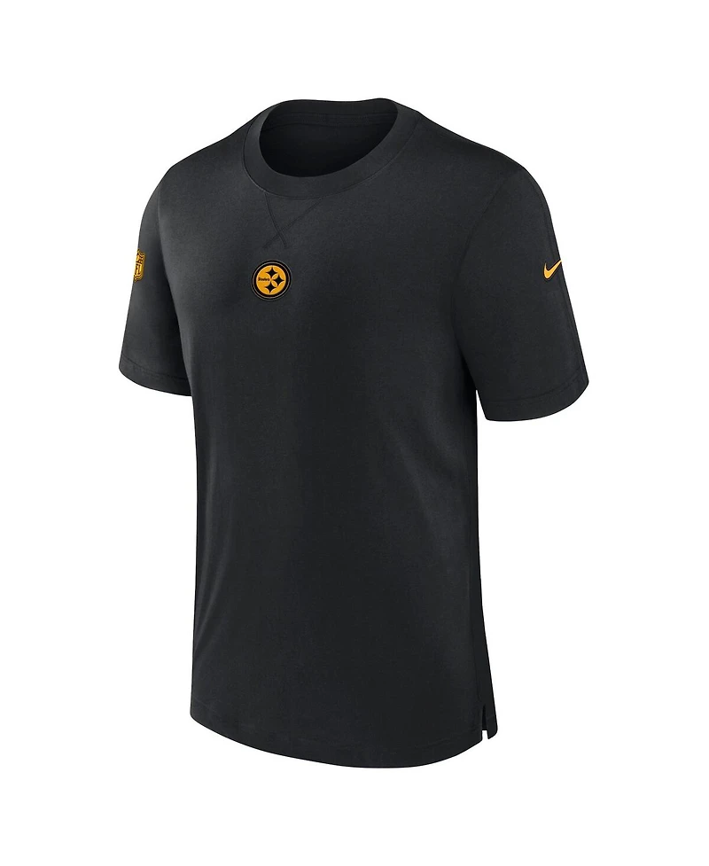 Men's Nike Black Pittsburgh Steelers 2023 Sideline Performance T-shirt
