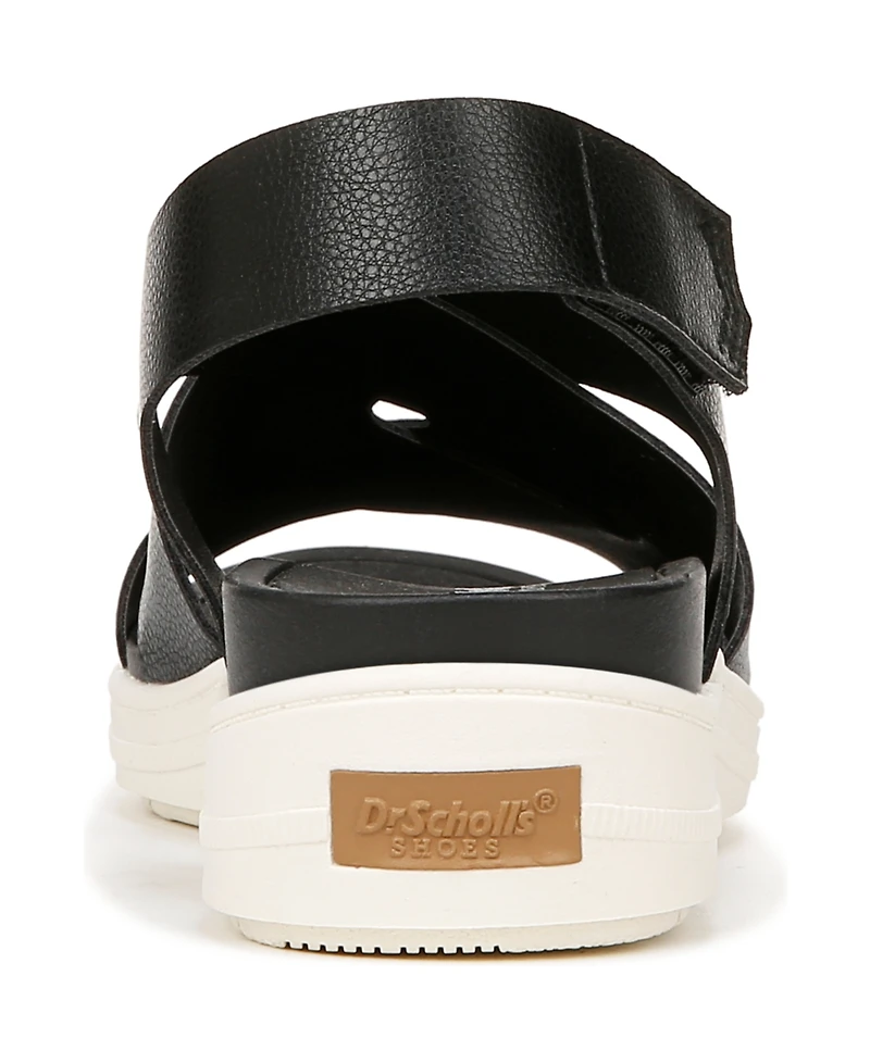 Dr. Scholl's Women's Time Off Sea Slingback Wedge Sandals