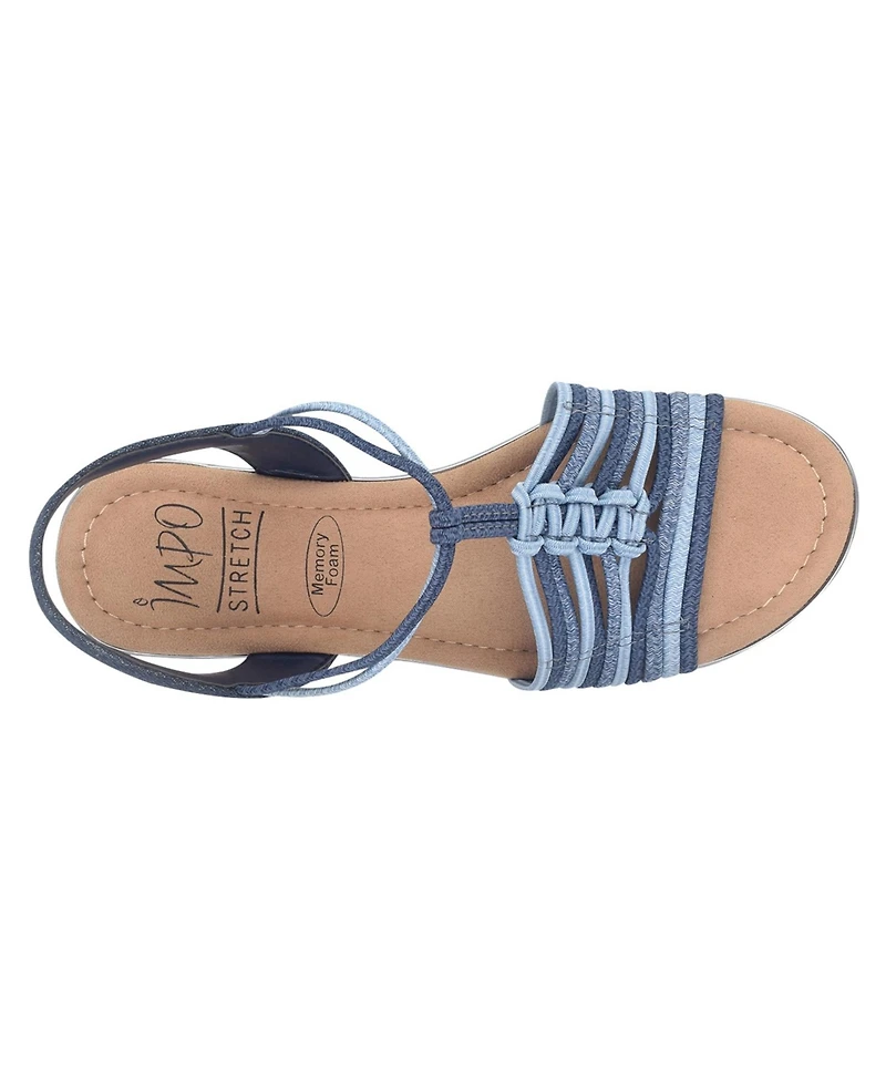 Impo Women's Barella Stretch Flat Sandals