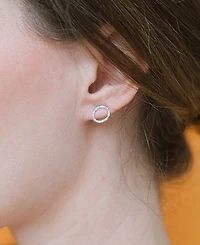 Matr Boomie Indali Labradorite Stud Earrings - Set of 2 Semi Precious