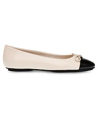 Anne Klein Women's Luci Cap Toe Ballet Flats