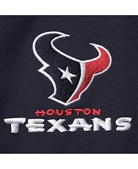 Men's Dunbrooke Navy, Gray Houston Texans Big and Tall Alpha Full-Zip Hoodie Jacket