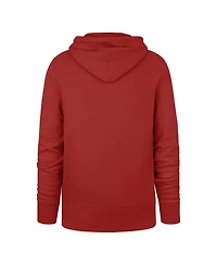 Men's '47 Brand Scarlet San Francisco 49ers Regional Headline Pullover Hoodie