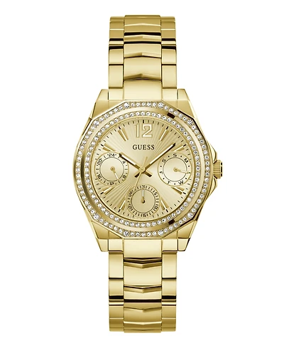 Guess Women's Analog Gold-Tone Stainless Steel Watch 36mm