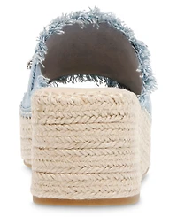 Anne Klein Women's Crystal Espadrille Wedge Sandals