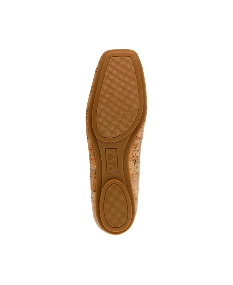 Anne Klein Women's Adalee Snip Toe Ballet Flat