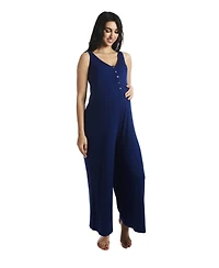 Everly Grey Maternity Luana Maternity/Nursing Jumpsuit