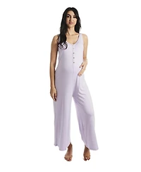 Everly Grey Maternity Luana Maternity/Nursing Jumpsuit