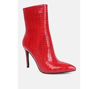 Womens momoa high heel ankle boots