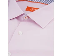 Tallia Men's Slim-Fit Solid Poplin Dress Shirt