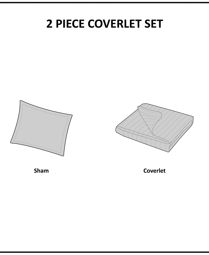 Woolrich Mill Creek Oversized Cotton 2-Pc. Quilt Set, Twin/Twin Xl