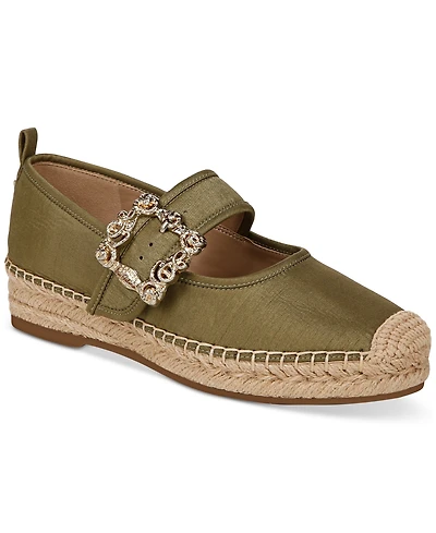 Sam Edelman Women's Maddy Mary Jane Espadrille Flats
