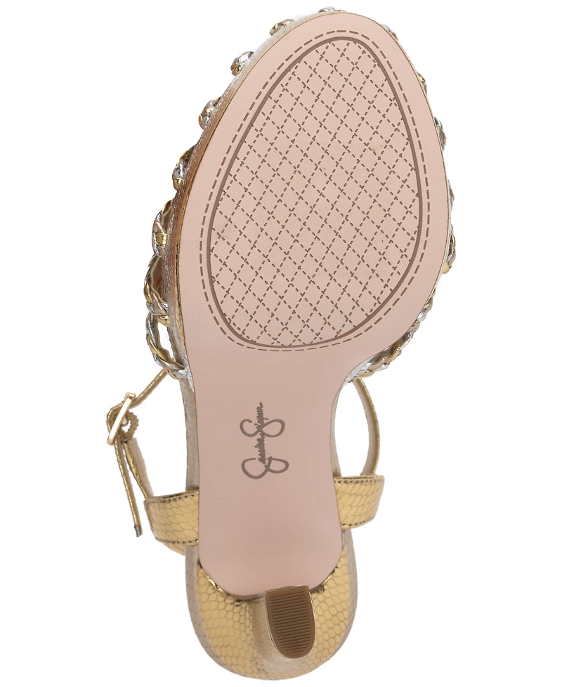 Jessica Simpson Women's Inaia Woven Platform Dress Sandals
