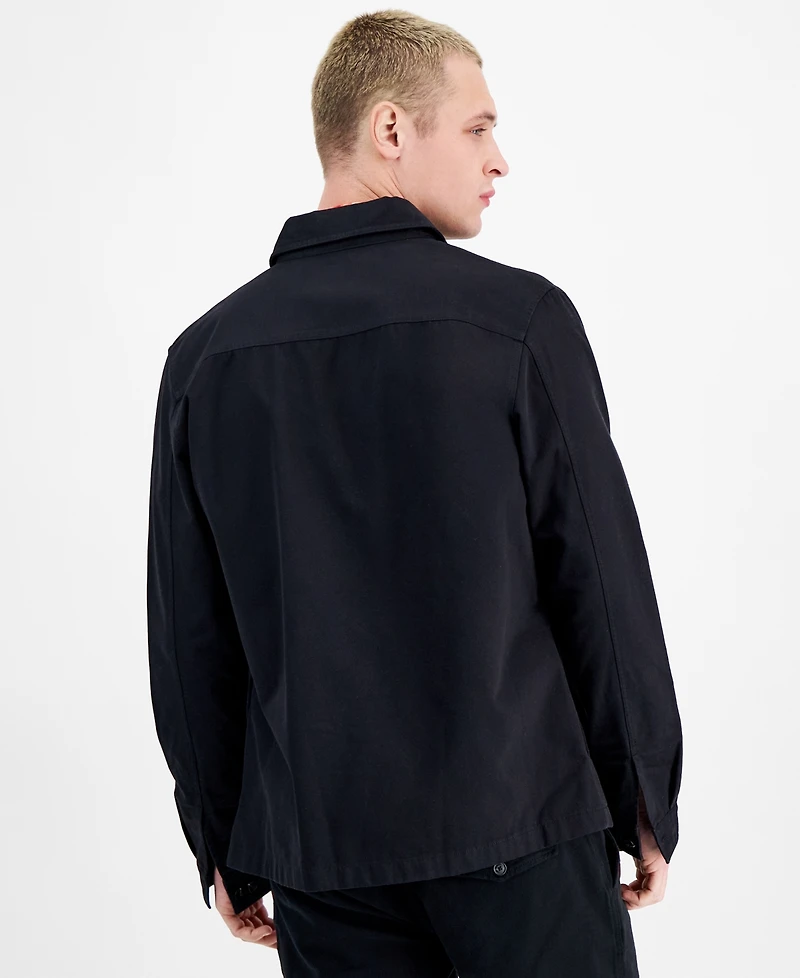 Hugo by Boss Men's Oversized-Fit Shirt Jacket