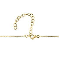 Effy Multicolor Diamond Triple Heart Drop Pendant Necklace (3/8 ct. t.w.) in 14k Gold, 17" + 1" extender