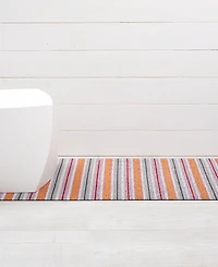 Chilewich Ribbon Stripe Shag Runner 24" x 72"