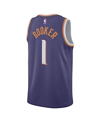 Men's and Women's Nike Devin Booker Purple Phoenix Suns / Swingman Jersey