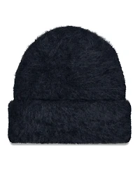 Women's New Era Black Minnesota Vikings Fuzzy Cuffed Knit Hat