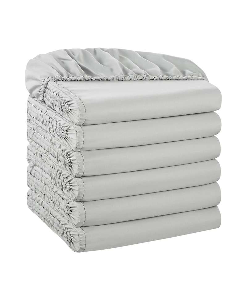 Host & Home Bulk Fitted Microfiber Sheets