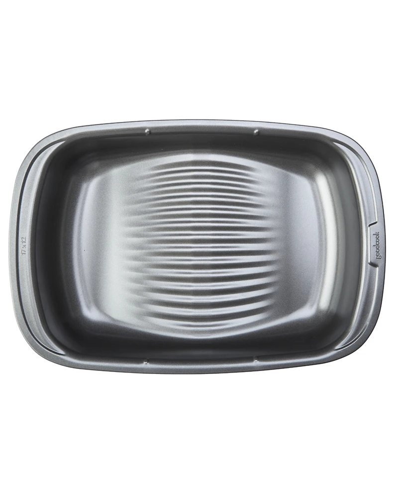 Good Cook Everyday Nonstick Quick-Baste Roasting Pan with Locking Rack