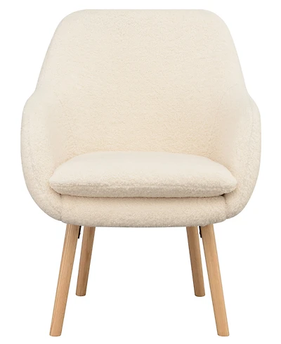 Convenience Concepts 25.25" Sherpa Charlotte Sherpa Accent Chair