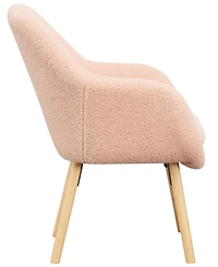 Convenience Concepts 25.25" Sherpa Charlotte Accent Chair