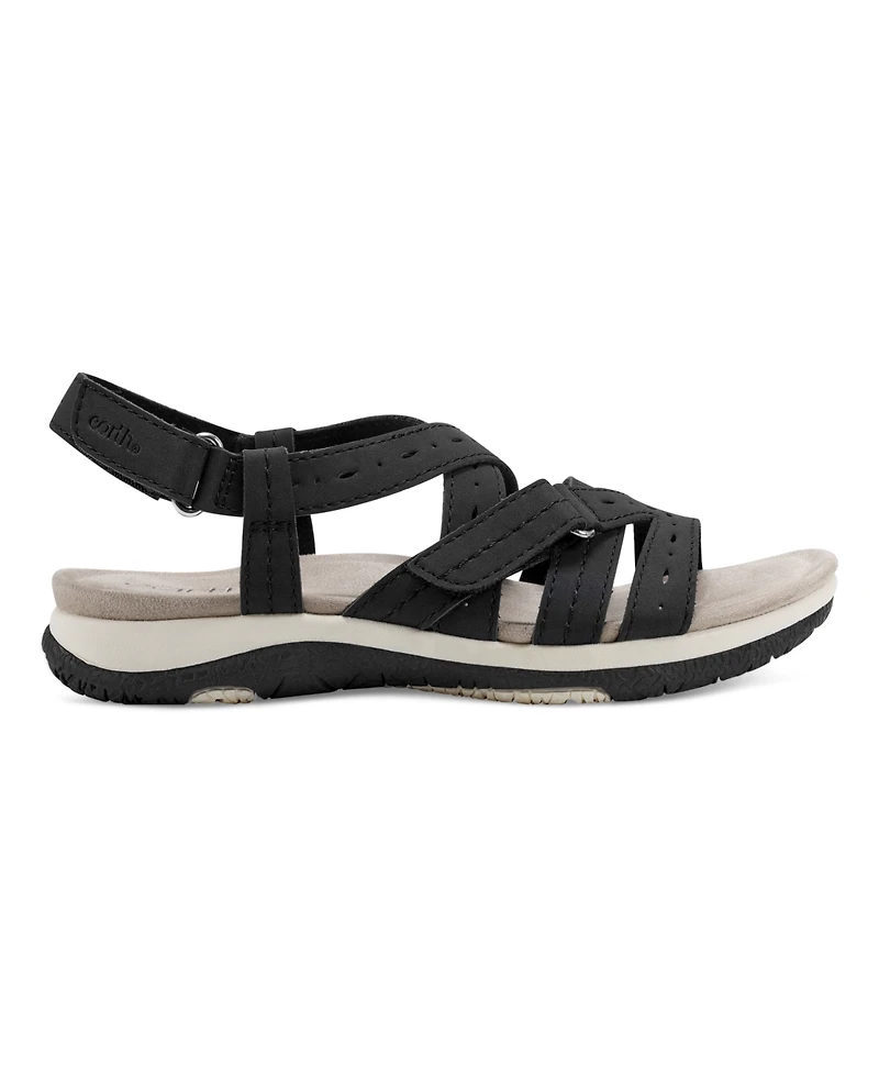 Earth Women's Samsin Strappy Flat Sandals
