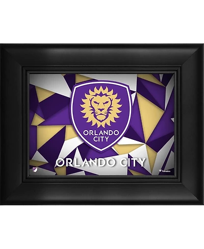 Orlando City Sc Framed 5" x 7" Team Logo Collage