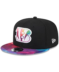 Men's New Era Black Cincinnati Bengals 2023 Nfl Crucial Catch 9FIFTY Snapback Hat