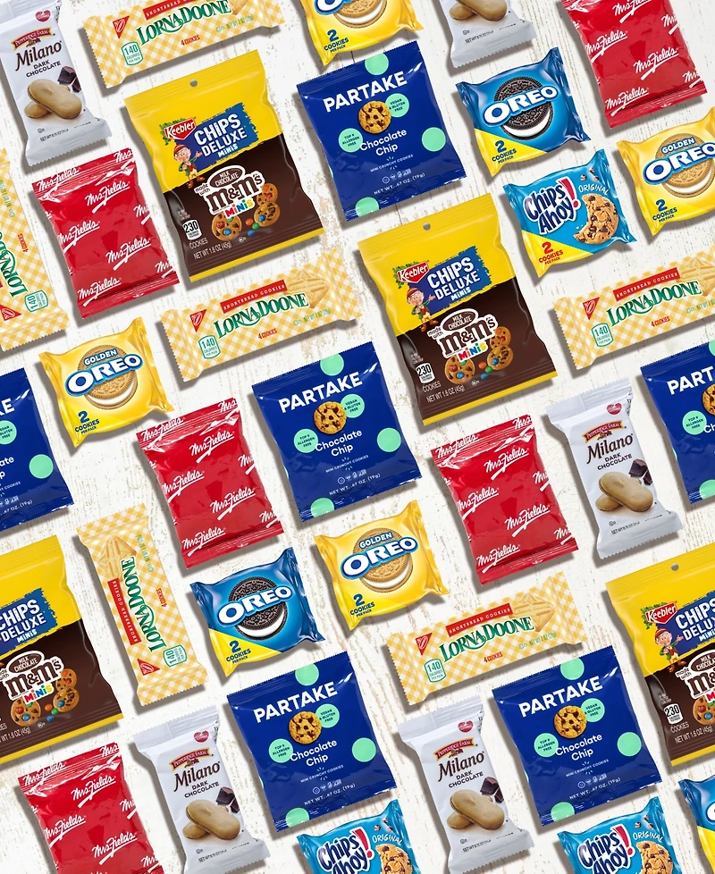 SnackBoxPros Cookie Lovers Snack Box, 40 Pieces