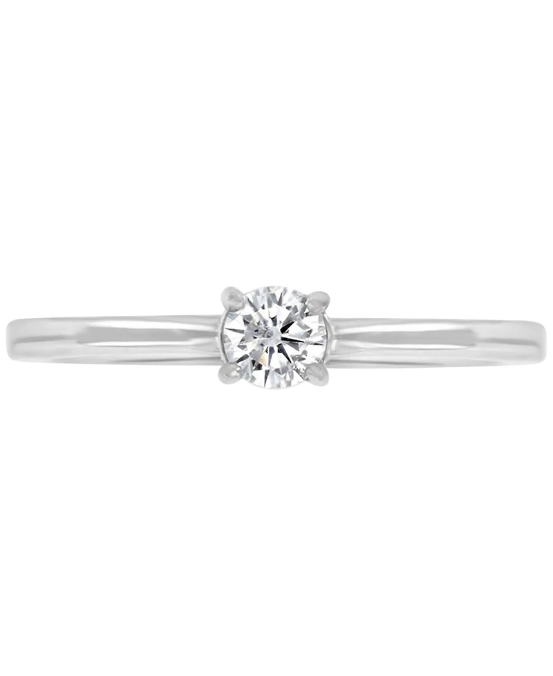 4-Pc. Set Cubic Zirconia Mixed-Cut Bezel & Claw Stack Rings