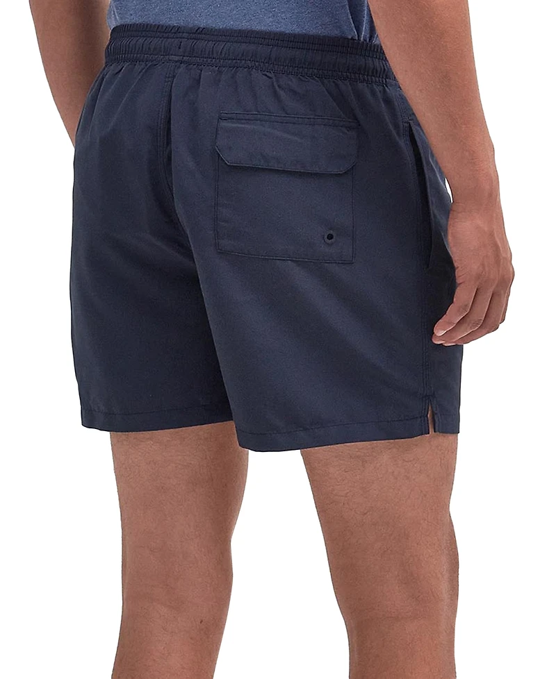 Barbour Men's Staple Logo 5" Swim Trunks
