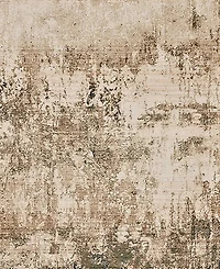 Km Home Axis Abstract 3'3" x 4'10", 5'1" x 7'5", 8' x 10' Area Rug Set, 3 Piece