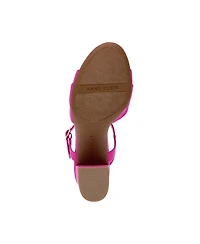 Anne Klein Women's Rem Block Heel Dress Sandals