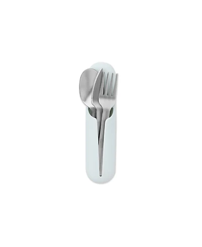 w&p Set of 4 Stainless Steel and Silicone Utensil