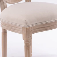 Streamdale Antique French Style Dining Chairs Set