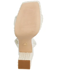 Aldo Women's Lulu Pearl Two-Piece Platform Dress Sandals