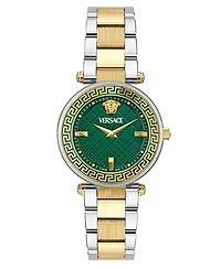 Versace Women's Swiss Two-Tone Stainless Steel Bracelet Watch 35mm