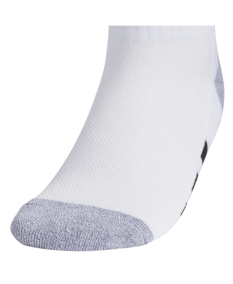 adidas Boys Youth Athletic Cushioned Quarter Socks, Pack of 6