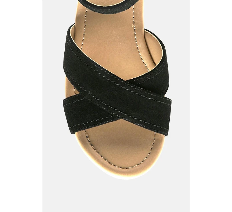 Ulla Womens High Heeled Block Sandal