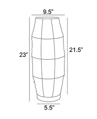 Lite Source Outdoor Cordless Baran Table Lamp