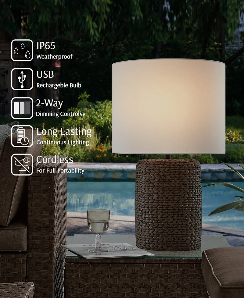 Lite Source Outdoor Cordless Sujay Table Lamp