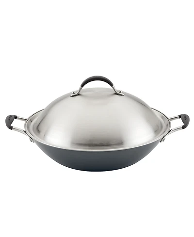 A1 Series Aluminum Nonstick with Scratch Defense 14" Wok