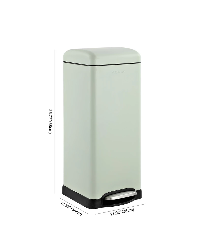 Betty Retro Step-Open Trash Can with Liners