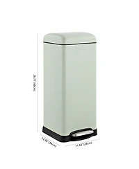 Betty Retro Step-Open Trash Can with Liners